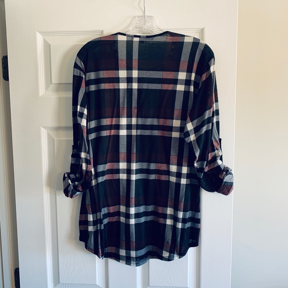 Fall Flannel Blouse